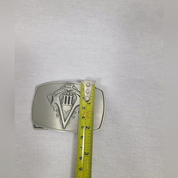 Assassins Creed Belt Buckle III 3 Limited Collector's Edition Silver Tone Logo - Picture 4 of 5